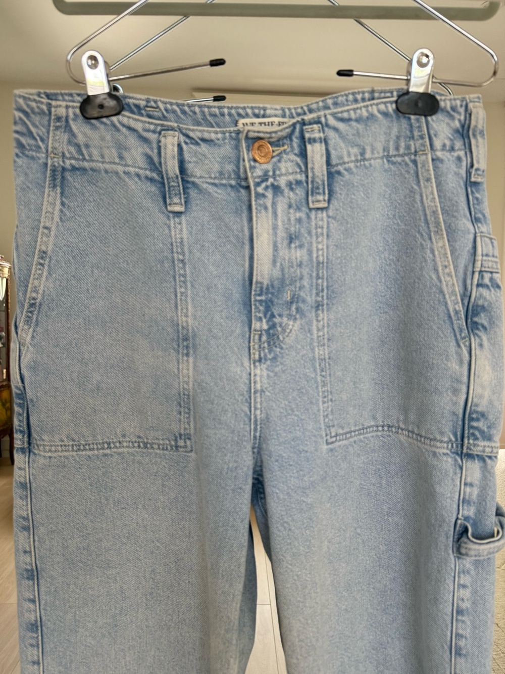 We The Free Major Leagues Wide Leg Utility Jeans - Picture 6 of 9